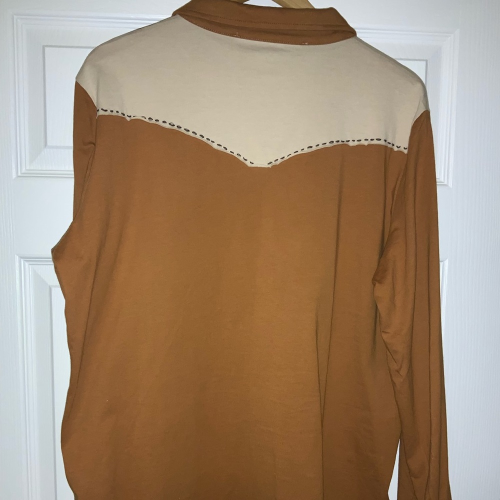 Rodeo QuincyWestern Shirt with Rose Embroidery - Picture 4 of 8